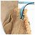 LOEWE Gate Bag Shoulder Bag Raffia Light Blue Gold - vista 21
