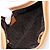 Céline CELINE C Macadam Chain Clutch Bag Suede Brown Gold - vista 10