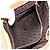 Céline CELINE C Macadam Chain Clutch Bag Suede Brown Gold - vista 11