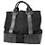 Borsa Tote Bottega Veneta Intrecciato Canvas - Black Nero