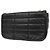 Céline Celine Logo Chain Flap Quilted Goatskin Small Nero - vista 2