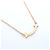 Collana Tiffany & Co. T Smile Mini in oro rosa 18K - vista 2