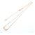 Collana Tiffany & Co. T Smile Mini in oro rosa 18K - vista 3