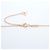 Collana Tiffany & Co. T Smile Mini in oro rosa 18K - vista 4