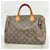 Borsa Louis Vuitton Monogram Speedy 30 Marrone - vista 11