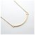 Collana Tiffany & Co. T Smile Small in oro rosa 18K - vista 2