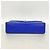 Borsa a tracolla Chanel Double Flap in pelle di agnello blu - vista 3