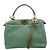 Fendi Peekaboo Lederhandtasche Olivgrün