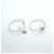 Orecchini Tiffany & Co. T-Wire in oro bianco 18K - vista 3