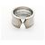 Cartier C2 Large Band Ring in 18K Weißgold - Ansicht 3