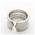 Cartier C2 Large Band Ring in 18K Weißgold - Ansicht 4