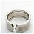 Bague Cartier C2 Large Band en or blanc 18K - vue 4