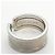 Bague Cartier C2 Large Band en or blanc 18K - vue 6