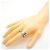 Bague Cartier C2 Large Band en or blanc 18K - vue 9