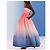 Vestido com gradiente Zimmermann Rosa Azul - vista 6