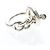 Ring Hermès Anello Hermes Croisette in Argento 925 - vista 4