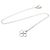 Tiffany & Co Collana con pendente Tiffany Quadrofolio Argento - vista 15