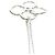 Tiffany & Co Collana con pendente Tiffany Quadrofolio Argento - vista 6