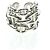 Ring Hermès Anello Band Hermes Chaine D'ancre Enchainée in Argento 925