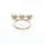 Anello Tasaki Balance Neo in oro rosa con perla D'oro - vista 3