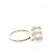 Anello Tasaki Balance Neo in oro rosa con perla D'oro - vista 4