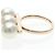Anello Tasaki Balance Neo in oro rosa con perla D'oro - vista 6