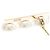 Pendientes de botón Tasaki Balance Plus Pearl Pink Gold Dorado - vista 10