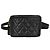Cintura vintage con zip Chanel Quilted Caviar Small Nero