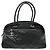 Chanel Biarritz Duffle Quilted Canvas Large Nero