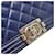 Chanel Boy Lambskin Large Blu - vista 7
