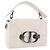 Christian Dior Caro Leather Mini Bianco