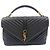 Borsa Yves Saint Laurent College Nero - vista 2