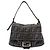 Borsa a secchiello Fendi Man in grigio Marrone