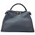 Borsa a mano e a tracolla FENDI Peekaboo Marrone