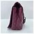 Borsa Chanel Matelassé in rosso vino Bordò - vista 3