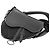 Borsa a tracolla Christian Dior in nylon nero e pelle