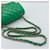 Borsa a tracolla CHANEL Mini Matelassé Verde - vista 10