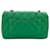 Borsa a tracolla CHANEL Mini Matelassé Verde - vista 3