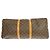Louis Vuitton Keepall Monogram 55 Marrone - vista 3