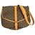 Louis Vuitton Saumur Monogram 35 Marrone