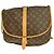 Louis Vuitton Saumur Monogram 35 Marrone - vista 2