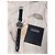 Guess Damenuhr Schwarz Leder Strass - Ansicht 5