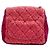 Bolsa de Ombro Chanel Mini Matelassé Rosa - vista 2