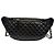 Borsa Sling Chanel Matelassé in Nero - vista 3