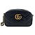 Borsa a tracolla Gucci GG Marmont - Black Nero