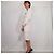 Conjunto de saia branco Yves Saint Laurent Variation em viscose - vista 12