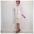 Conjunto de saia branco Yves Saint Laurent Variation em viscose - vista 4