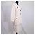 Conjunto de saia branco Yves Saint Laurent Variation em viscose - vista 9