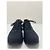 Sneakers Prada in tela e pelle nere Nero - vista 5