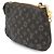 Louis Vuitton Monogram Mini Lin Pochette Handtasche Damier ebene - Ansicht 3